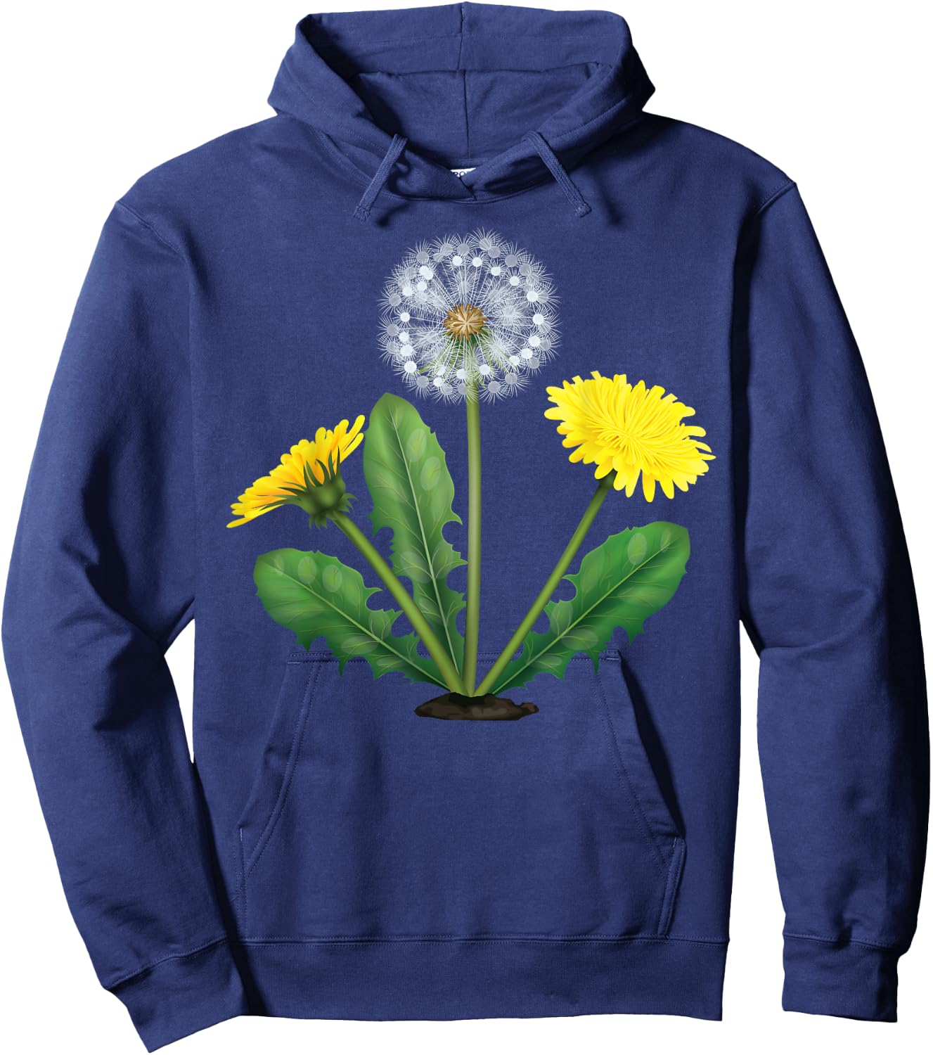 Dandelion Summer Flower Shirt Love Plants Gardening Men Women Kids Hoodie - Hoodie | Navy