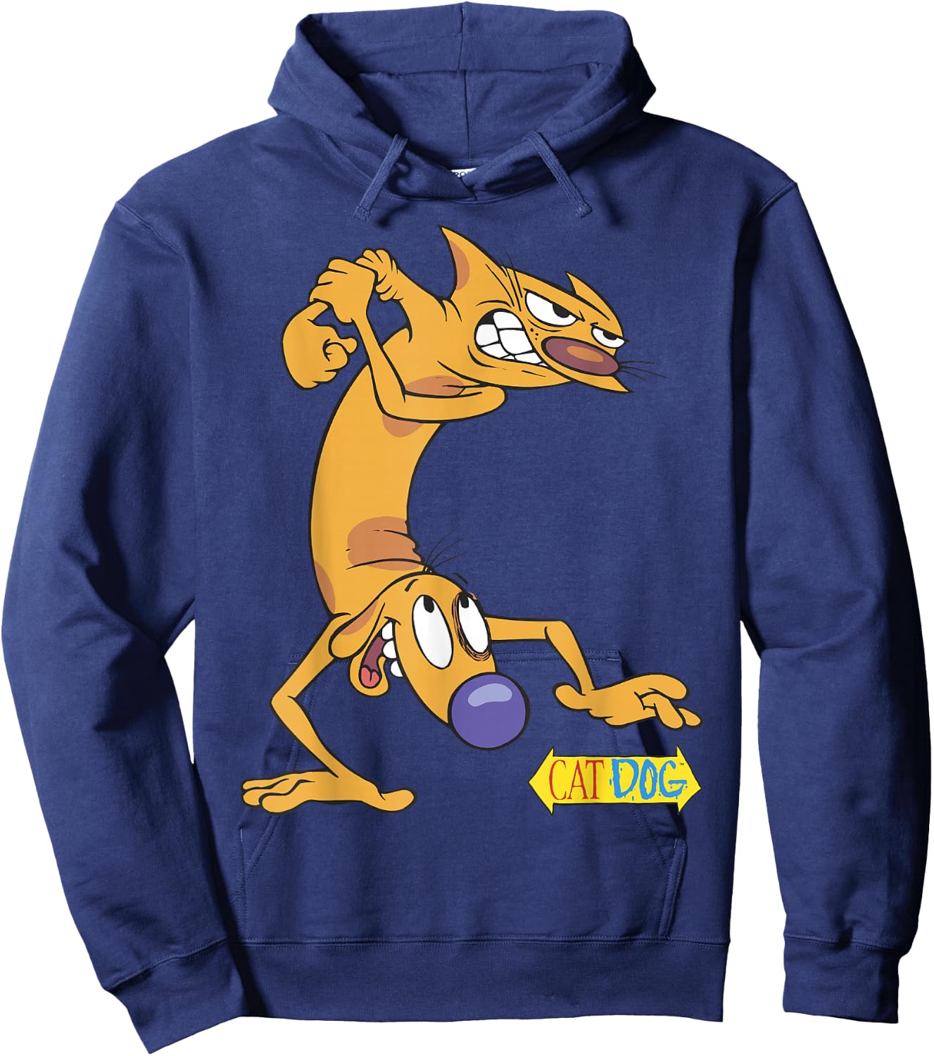 CatDog Tough Guys Hoodie - Hoodie | Navy