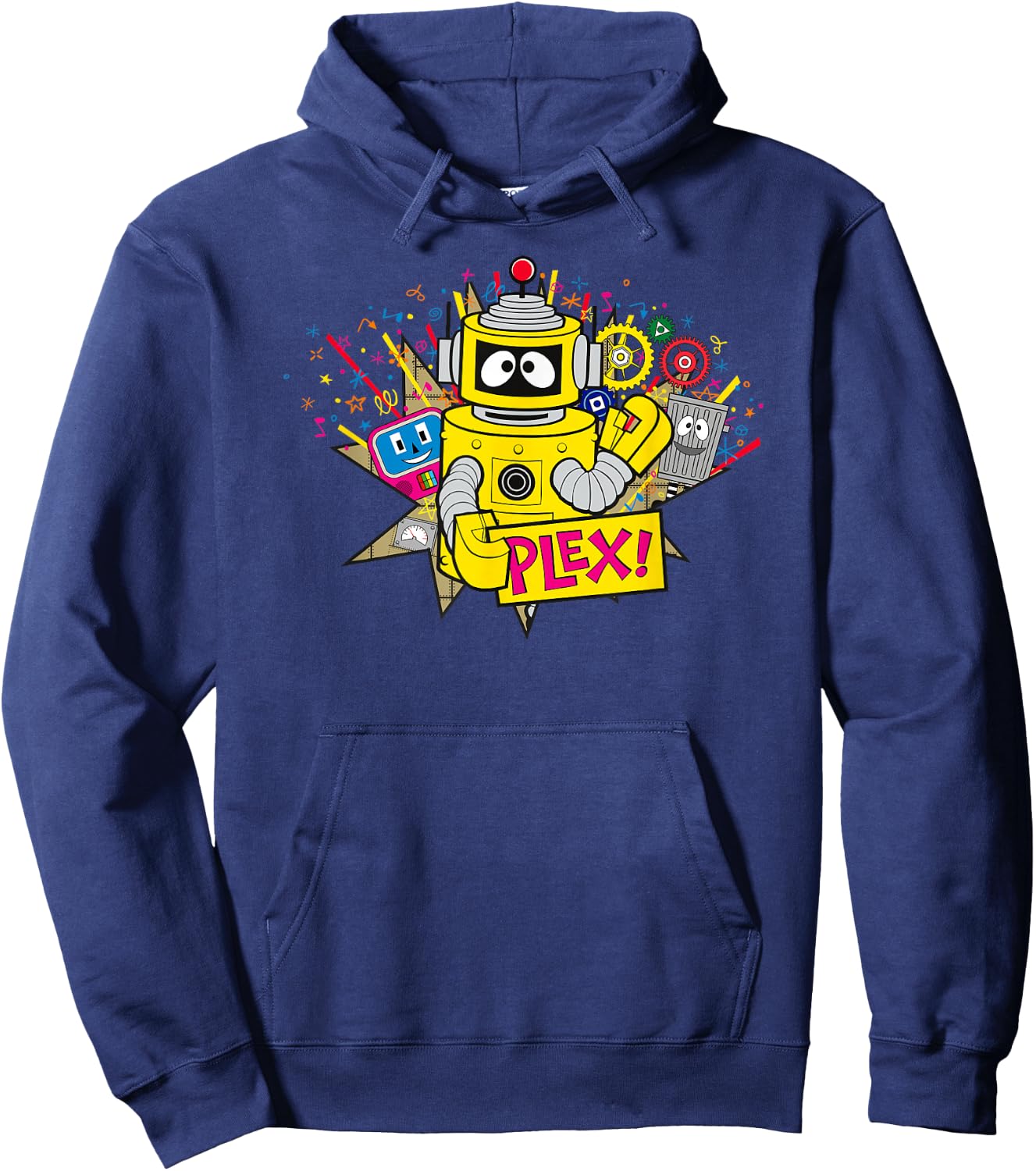 Yo Gabba Gabba - Classic Plex 01 Hoodie - Hoodie | Navy