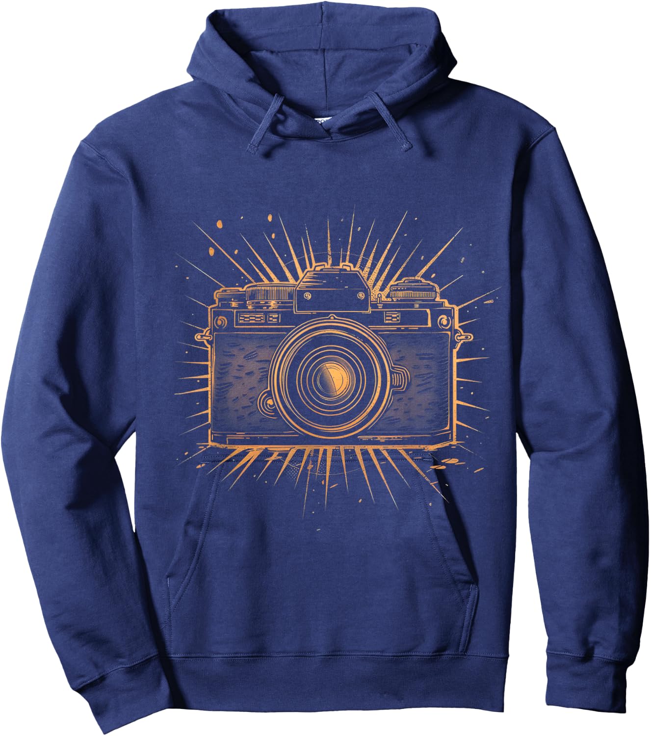 Cool Camera Graphic Women Hoodie - Hoodie | Navy