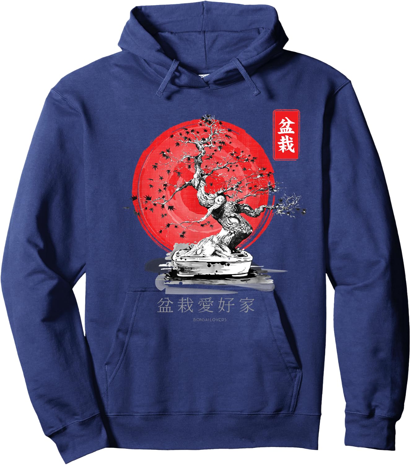 Bonsai Tree Hoodie - Hoodie | Navy