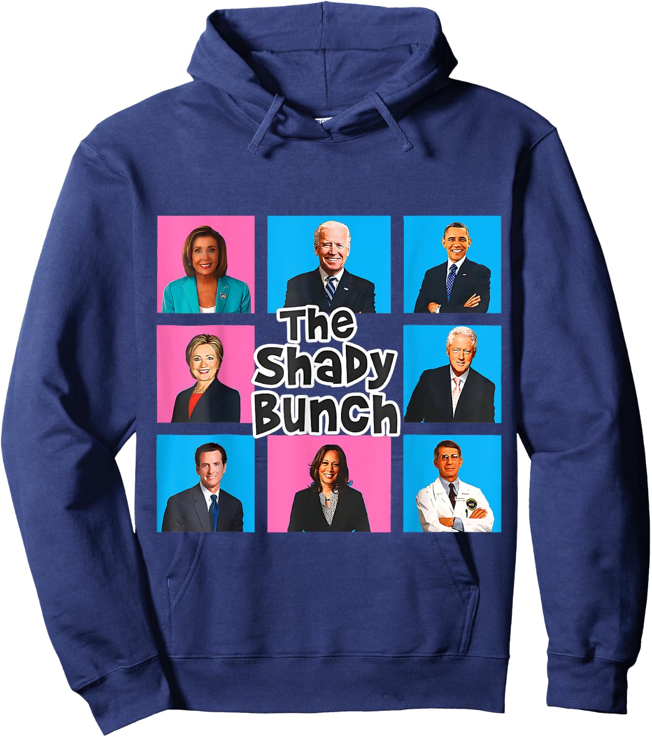 Funny The Shady Bunch 2024 Hoodie - Hoodie | Navy