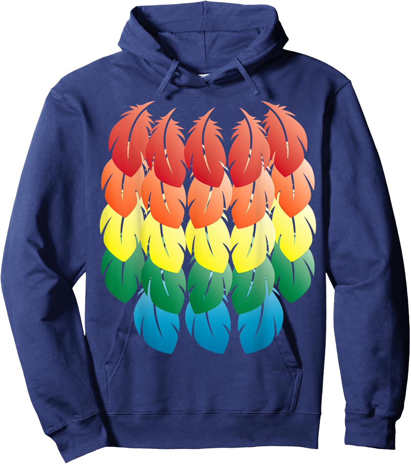 Parrot Halloween Shirt Costume Feathers Bird Macaw Hoodie - Hoodie | Navy