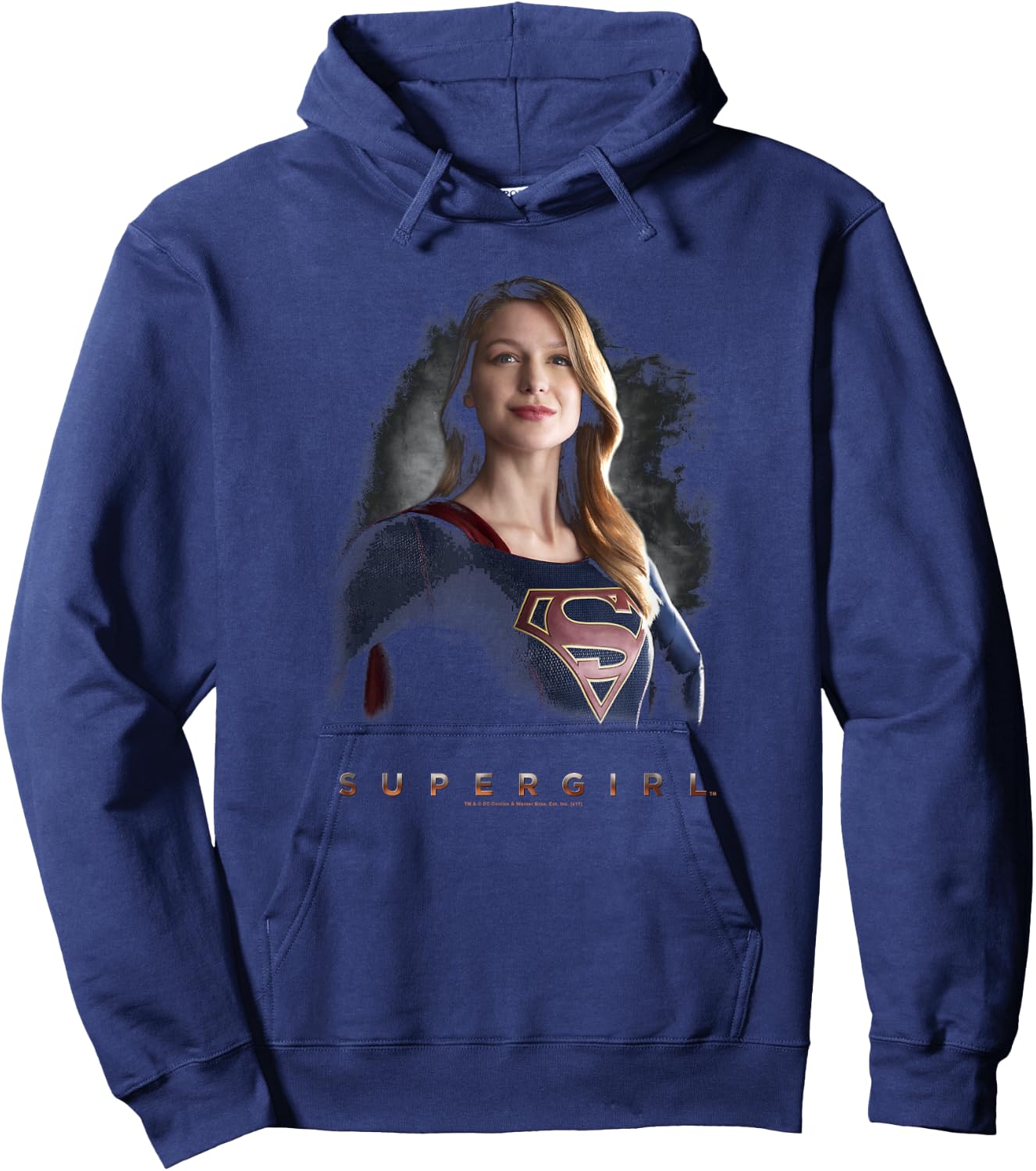 Supergirl TV Series Stand Tall Hoodie - Hoodie | Navy