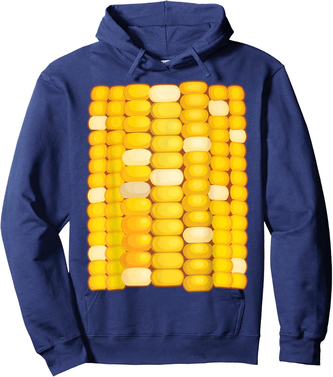 Corn Costume Halloween Shirt | Cool Food Dress-Up Gift Hoodie - Hoodie | Navy