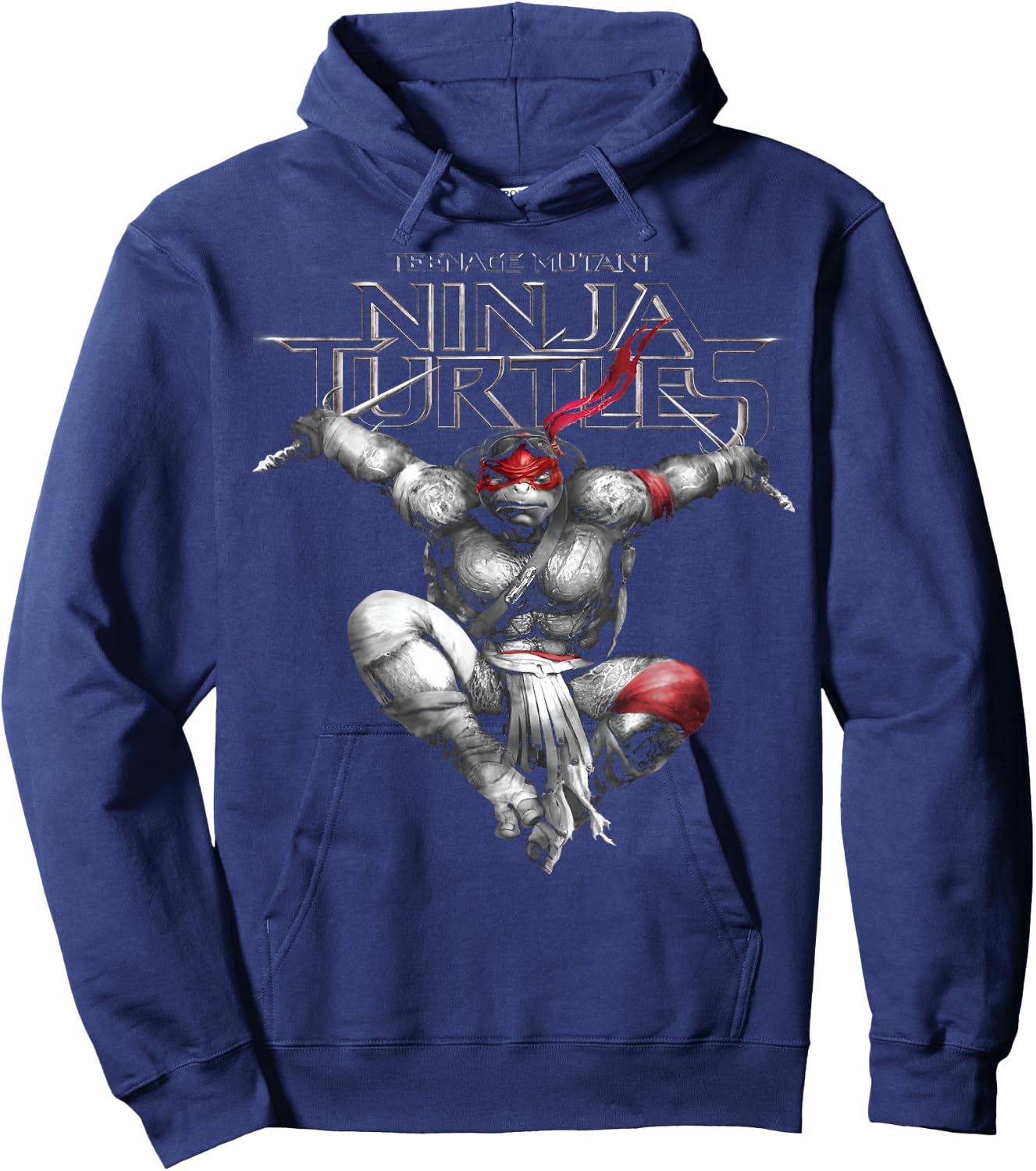 Teenage Mutant Ninja Turtles Raphael Action Jump Hoodie - Hoodie | Navy