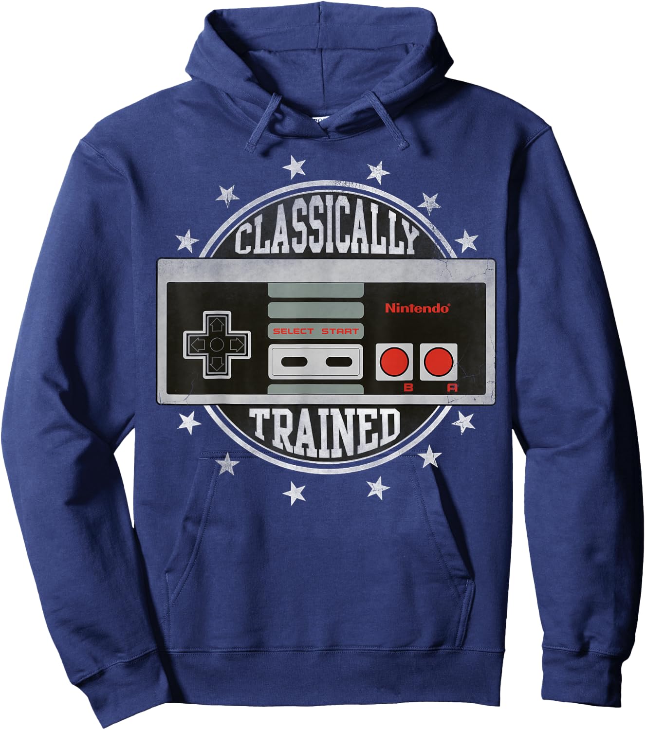Nintendo NES Controller Classically Trained Graphic Small Hoodie - Hoodie | Navy