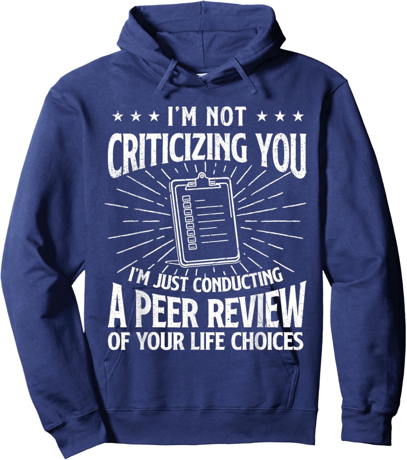 Your Life Choices - Sarcastic Joke Sarcasm Hoodie - Hoodie | Navy