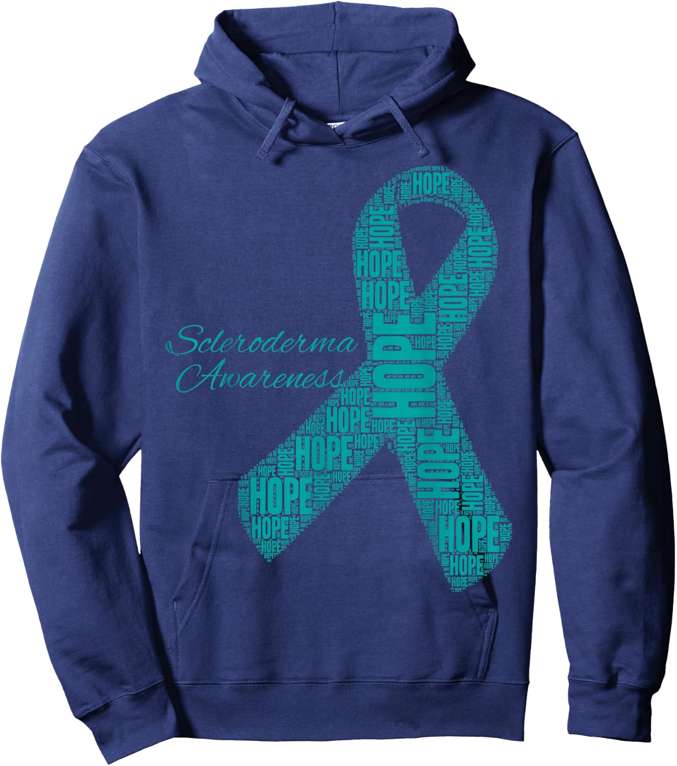 Scleroderma Awareness Hoodie - Hoodie | Navy