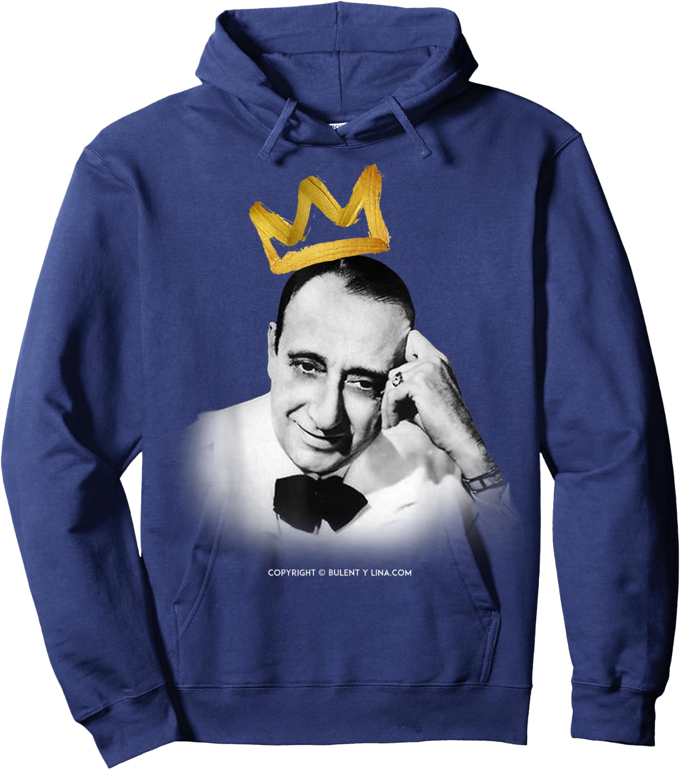 The King of Rhythm - D'Arienzo | Tango 8 Festival + Marathon Hoodie - Hoodie | Navy