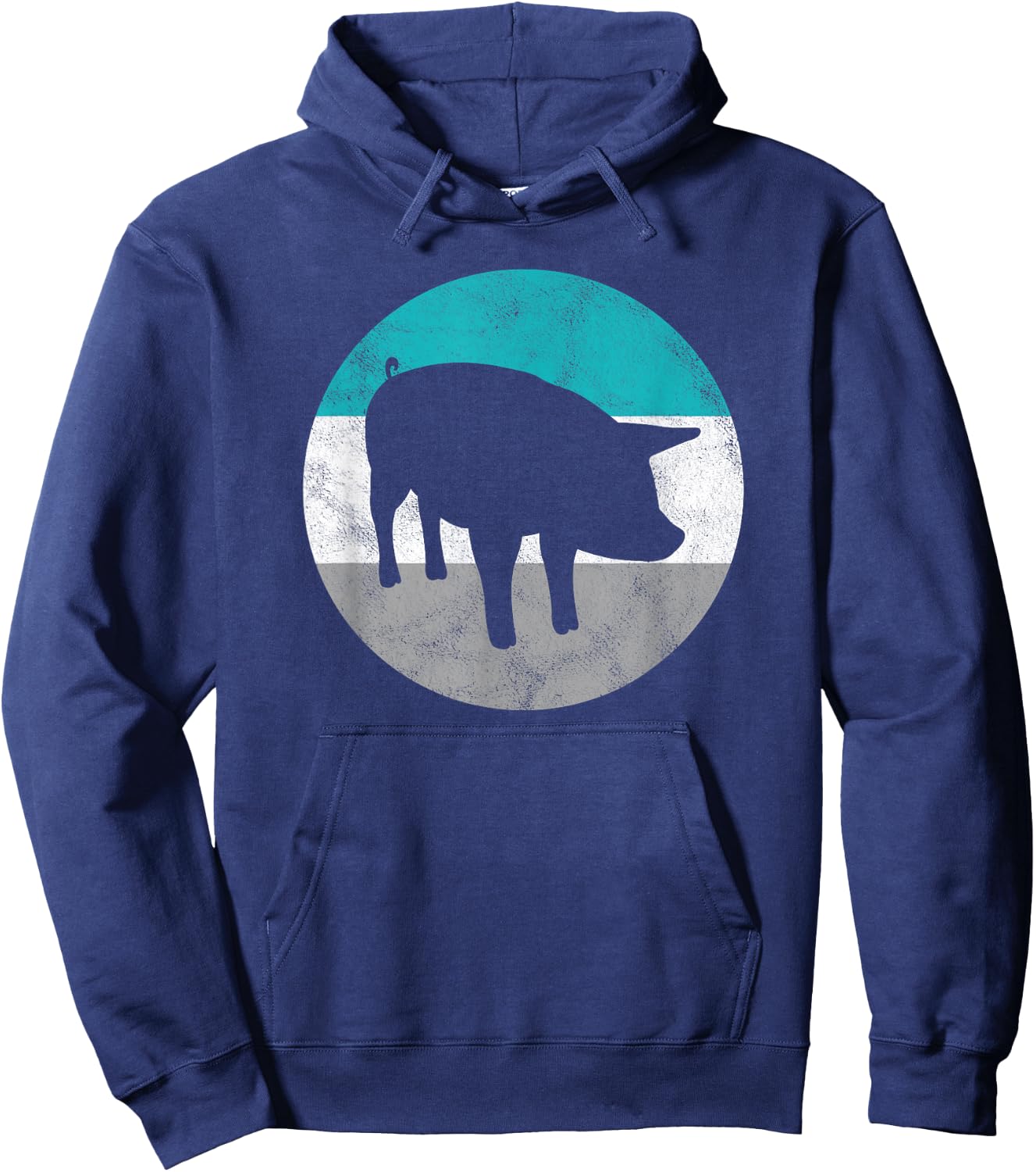 Pig Gift Shirt Women Boys & Girls Hoodie - Hoodie | Navy