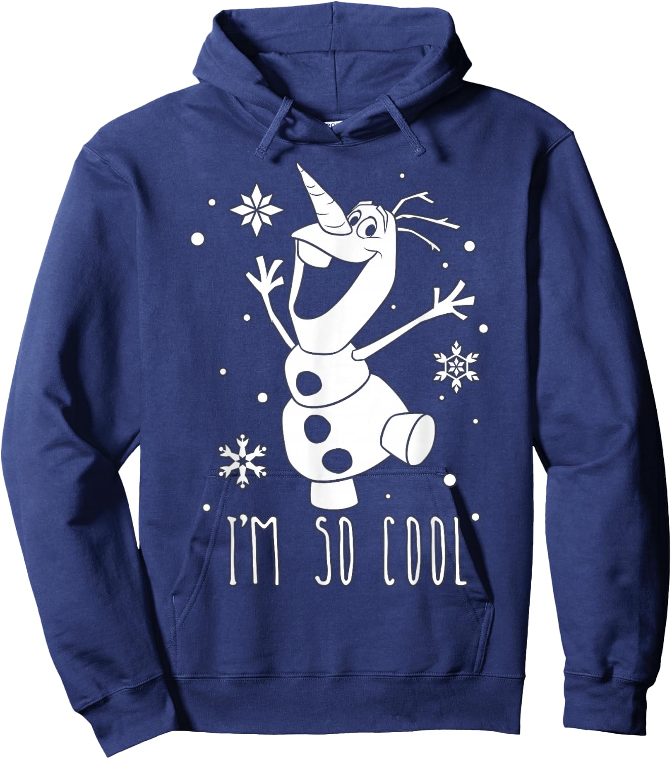 Disney Frozen Olaf I'm So Cool Dancing Graphic Hoodie - Hoodie | Navy