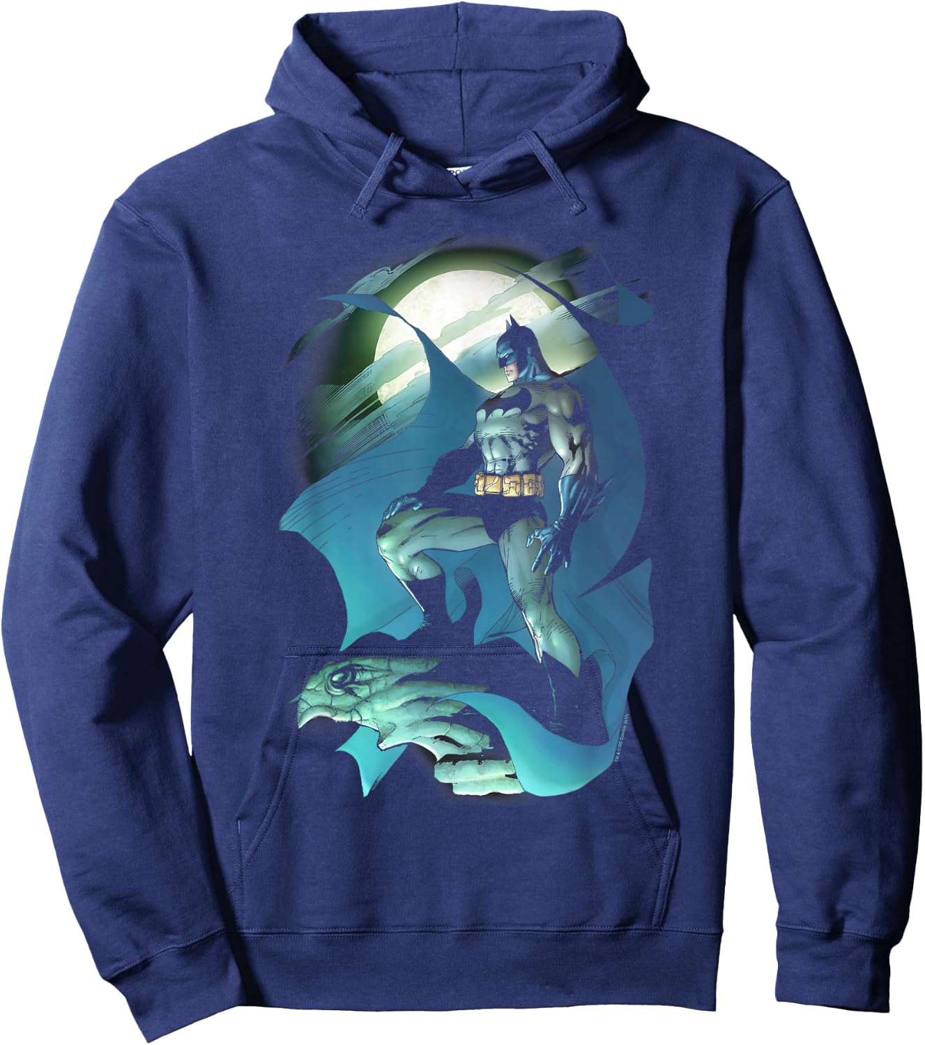 Batman Glow of the Moon Hoodie - Hoodie | Navy