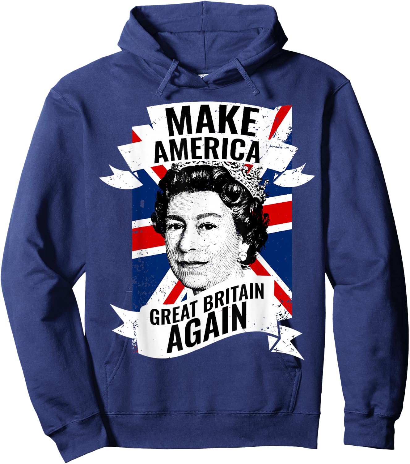 Make America Great Britain Again Hoodie - Hoodie | Navy