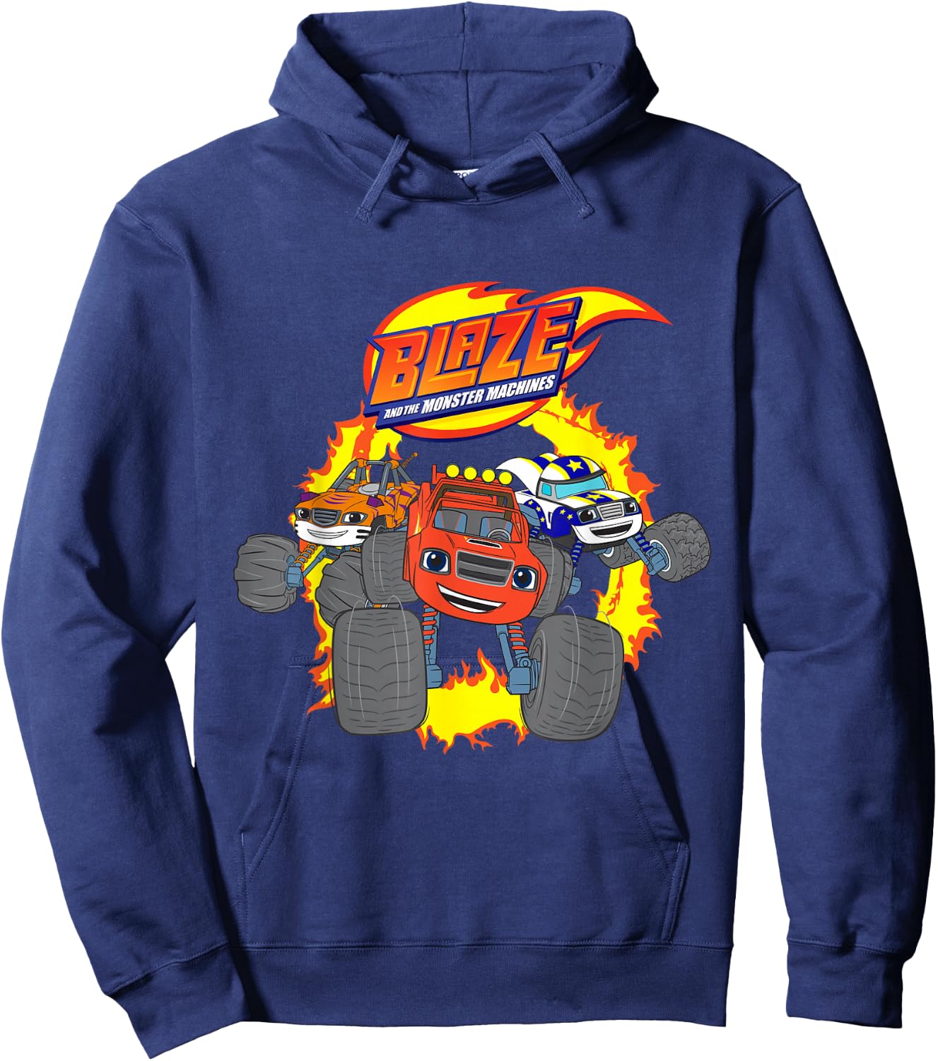 Blaze & The Monster Machines (RING OF FIRE) Group Hoodie - Hoodie | Navy
