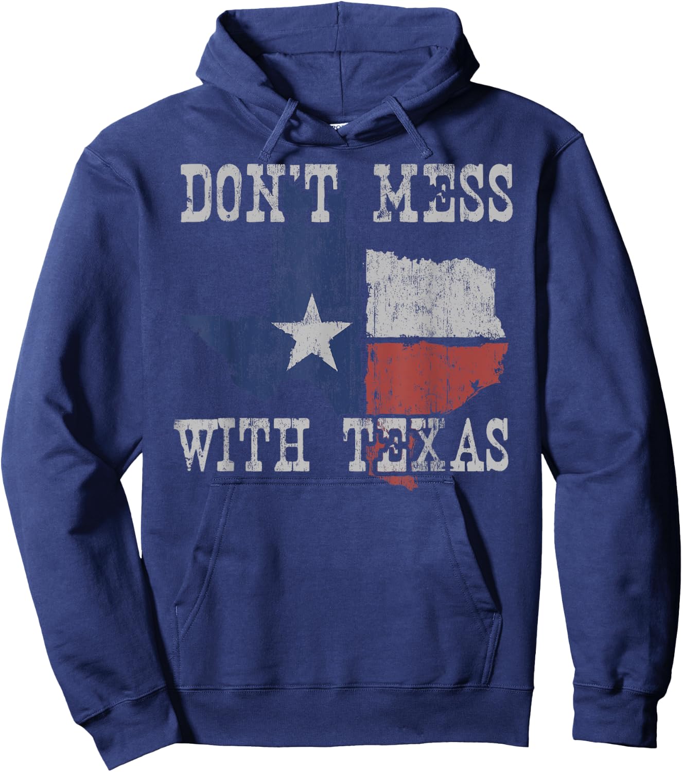 Don't Mess With Vintage Texas Longhorn Lone Star State Shirt Hoodie - Hoodie | Navy