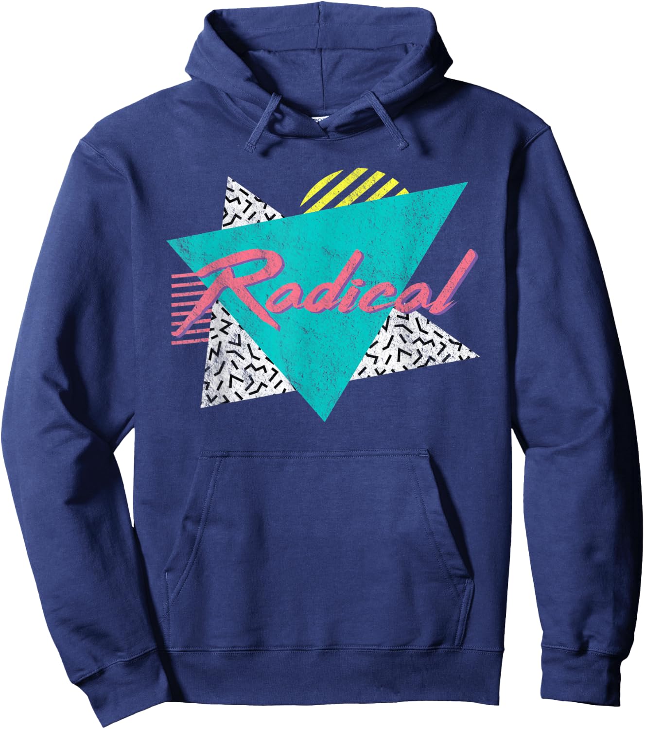 Radical Retro Vintage 80's 90's Gift Hoodie - Hoodie | Navy