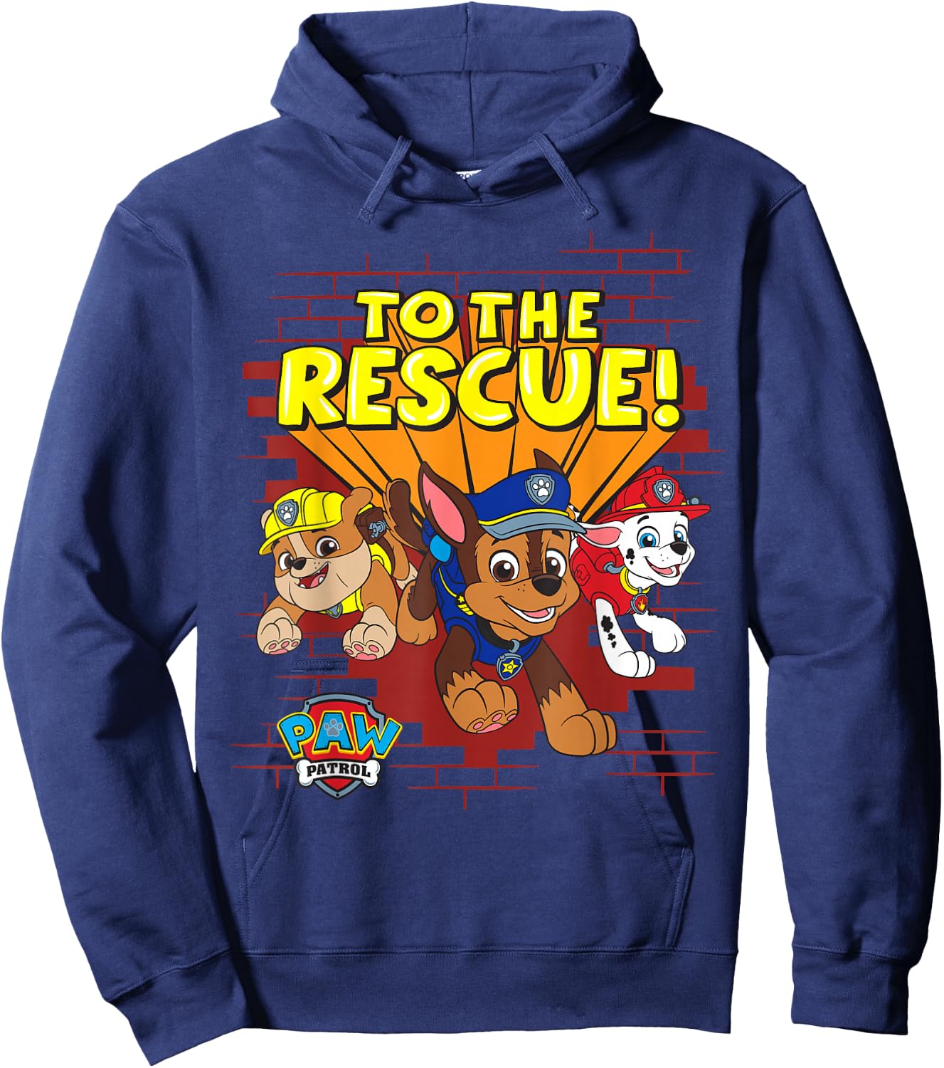 PAW Patrol Group "To The Rescue!" Hoodie - Hoodie | Navy
