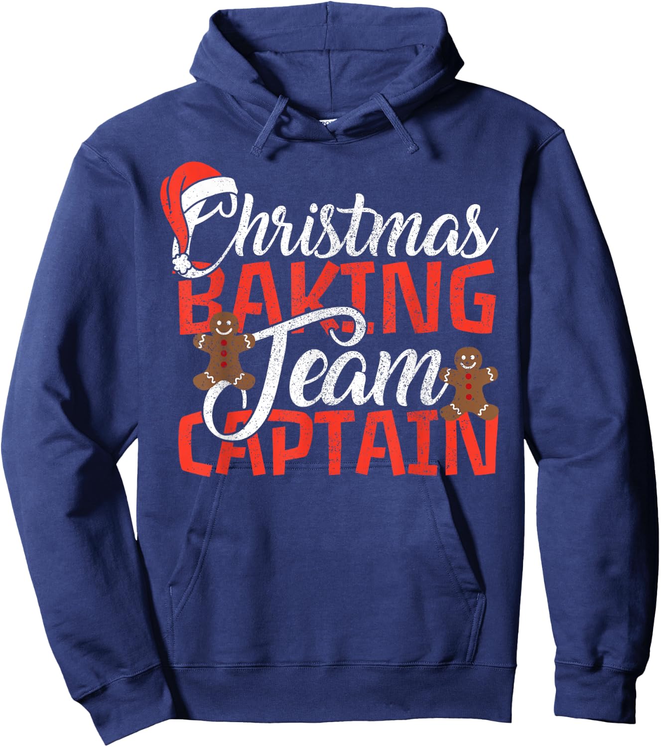 Christmas Baking Team Captain Shirt - Funny Xmas Baker Gift Hoodie - Hoodie | Navy