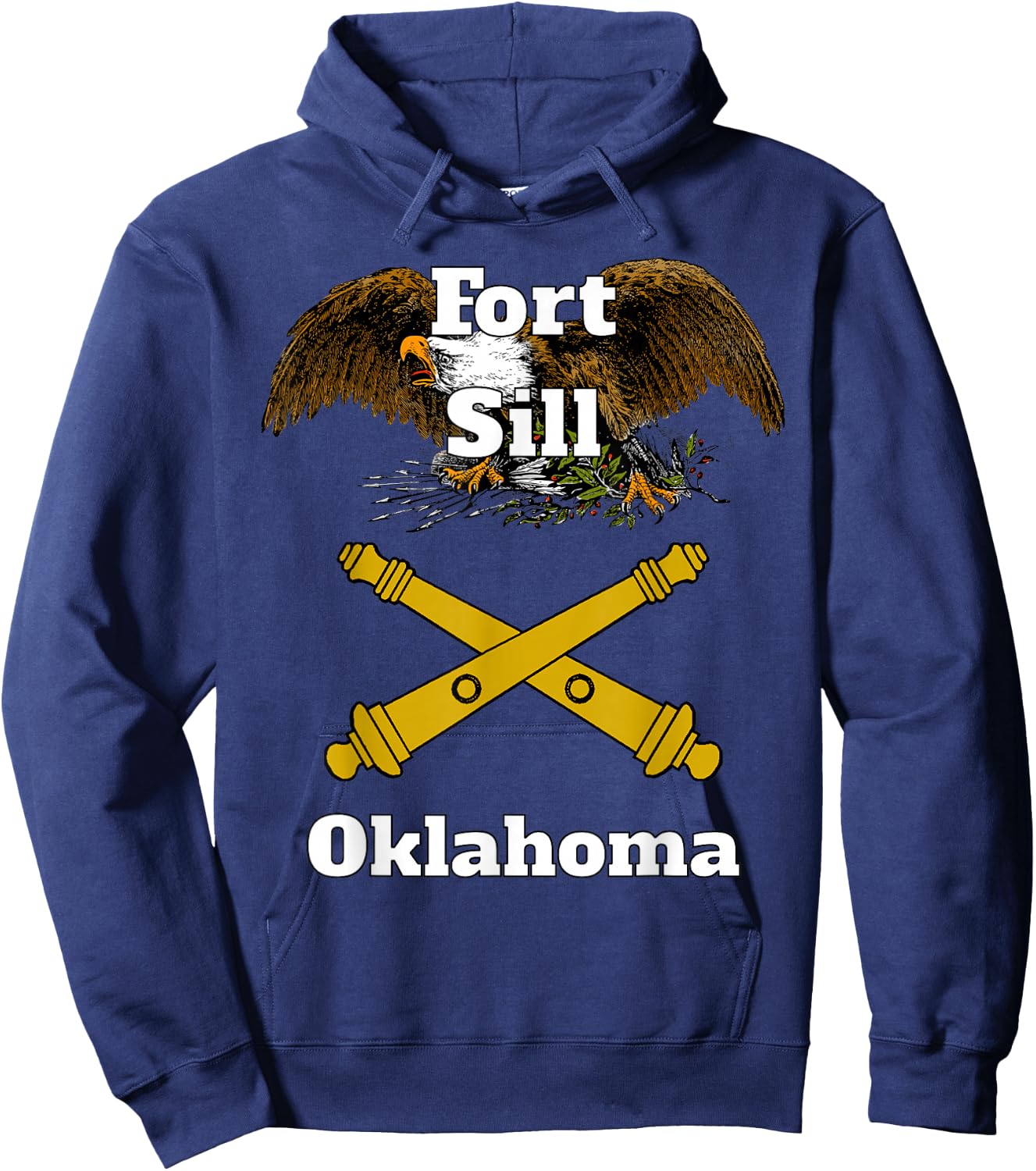 Fort Sill Field Artillery Branch Military Design product Hoodie - Hoodie | Navy