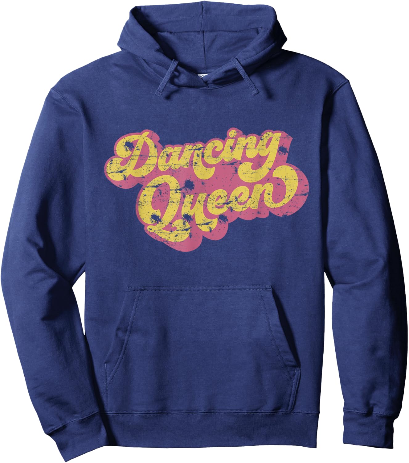 Dancing Queen Shirt Vintage Dancing 70s Hoodie - Hoodie | Navy