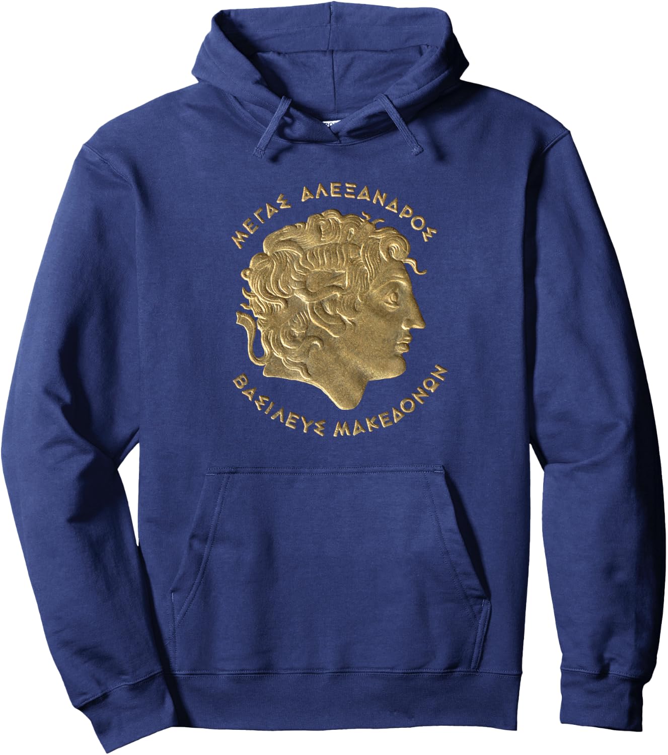 Alexander the Great T Shirt - Ancient Greece - Macedonia Hoodie - Hoodie | Navy