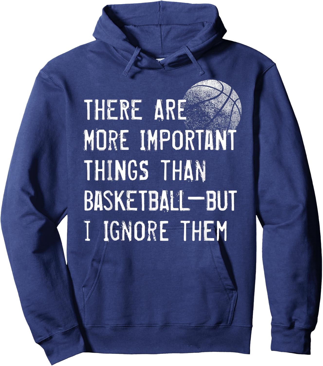 Funny Basketball Shirts , Women, Girls & Boys Hoodie - Hoodie | Navy