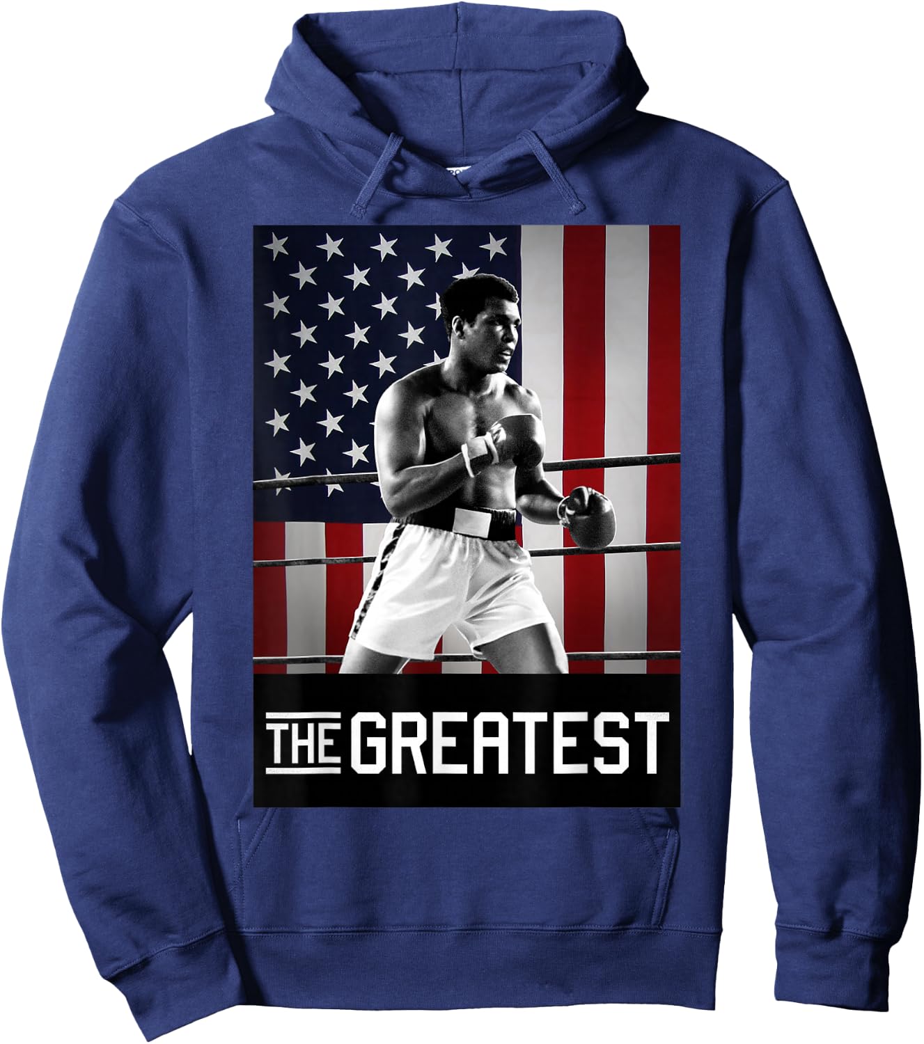 Muhammad Ali American Legend Hoodie - Hoodie | Navy