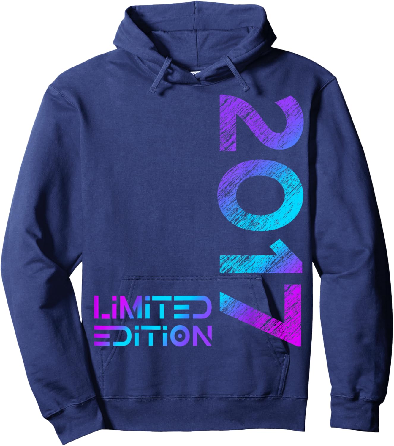 Limited Edition 2017 Boy Girl 9th Birthday 9 Hoodie - Hoodie | Navy