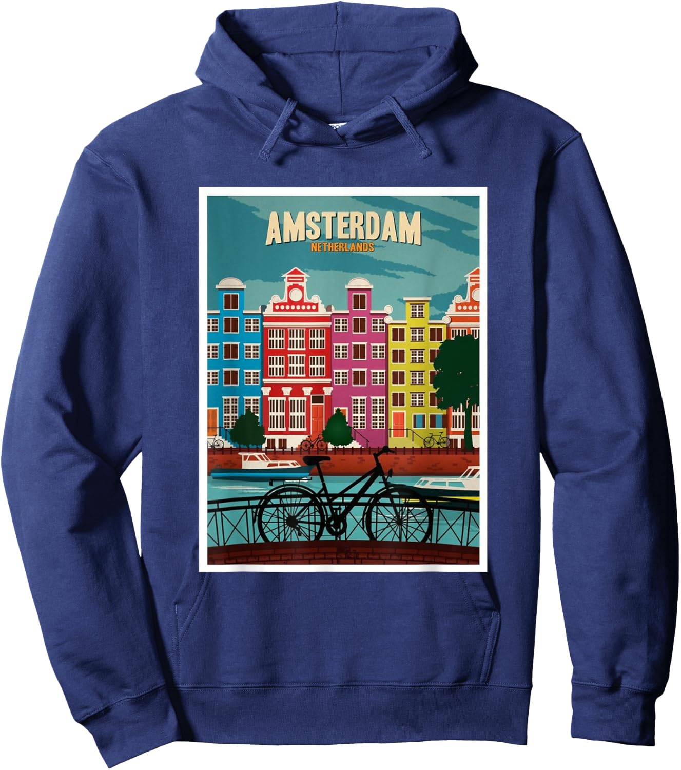Amsterdam Hoodie - Hoodie | Navy