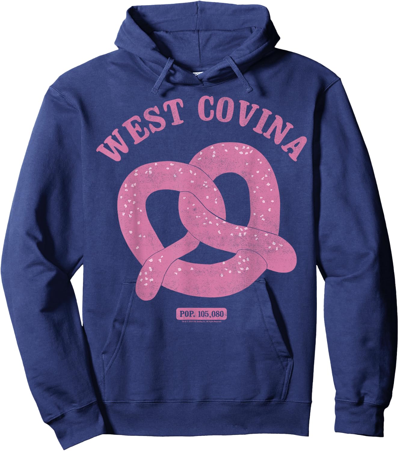 Crazy Ex-Girlfriend West Covina Pretzel Hoodie - Hoodie | Navy
