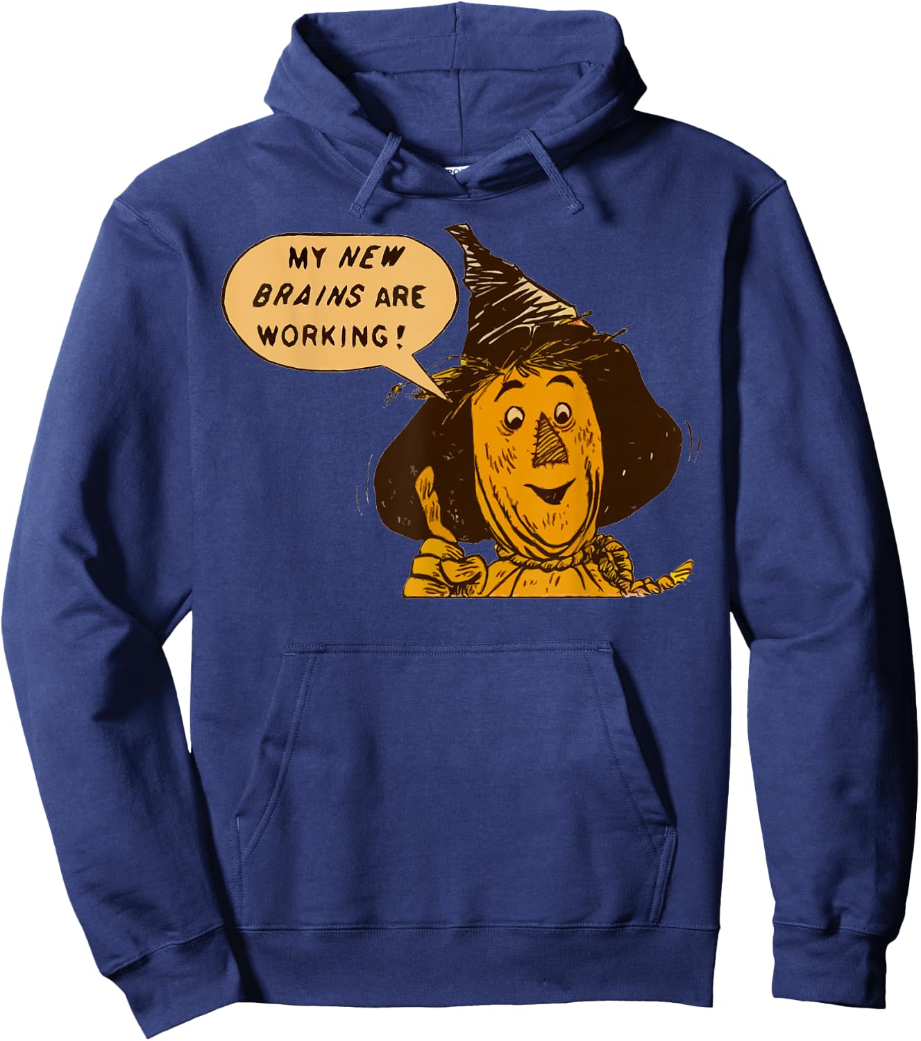 The Wizard of OZ Art Tin Man Lion Scarecrow Dorothy Hoodie - Hoodie | Navy