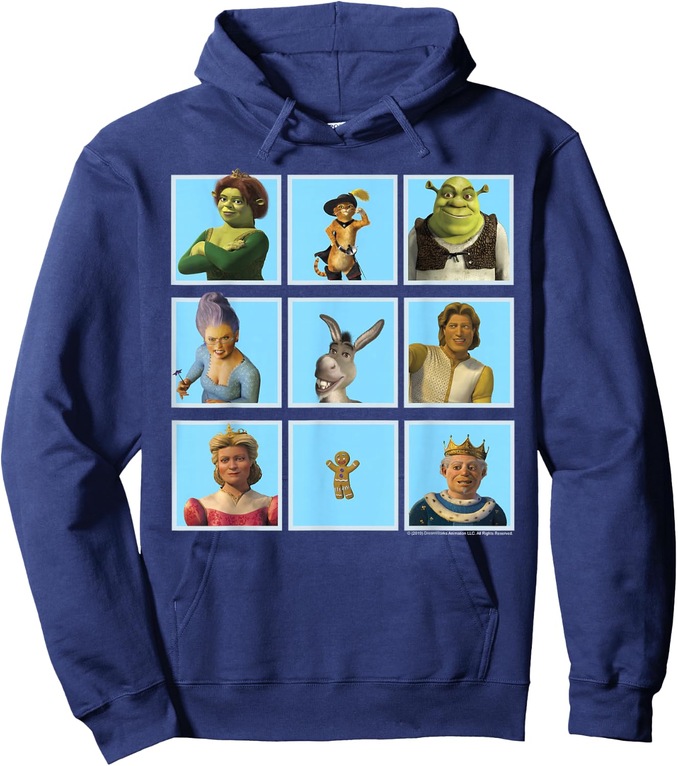 Shrek 2 This is The Story of A Fairy Tale Family Hoodie - Hoodie | Navy
