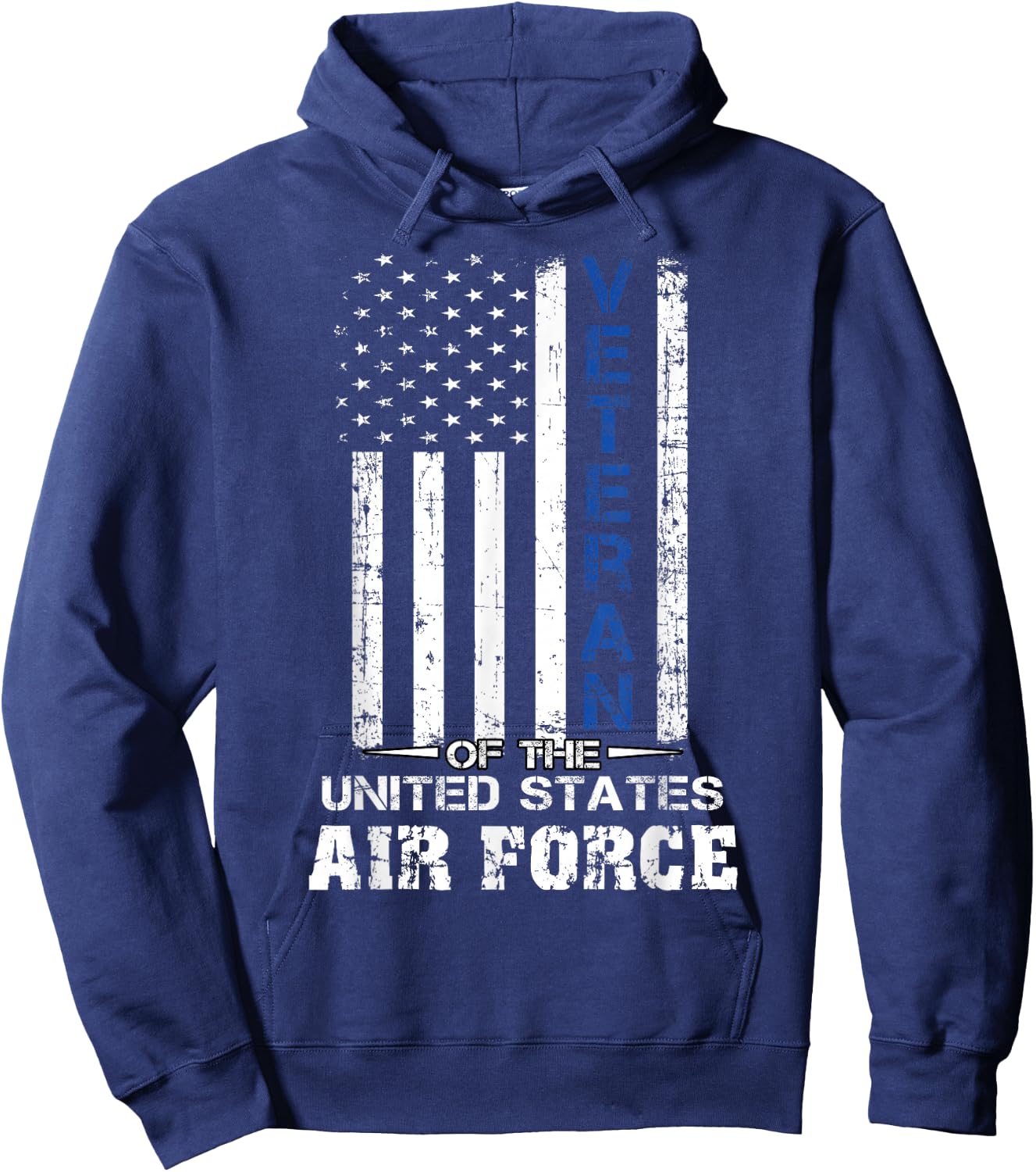 Veteran of The United States US Air Force USAF Hoodie - Hoodie | Navy