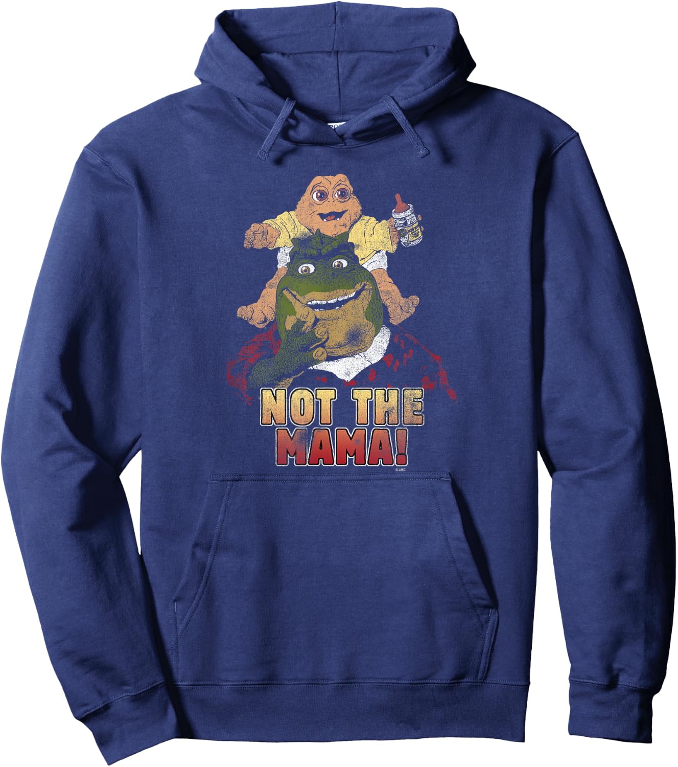 Dinosaurs Not The Mama! Hoodie - Hoodie | Navy