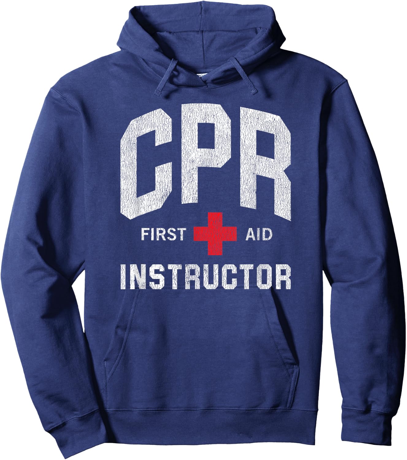 CPR First Aid AED Instructor Hoodie - Hoodie | Navy