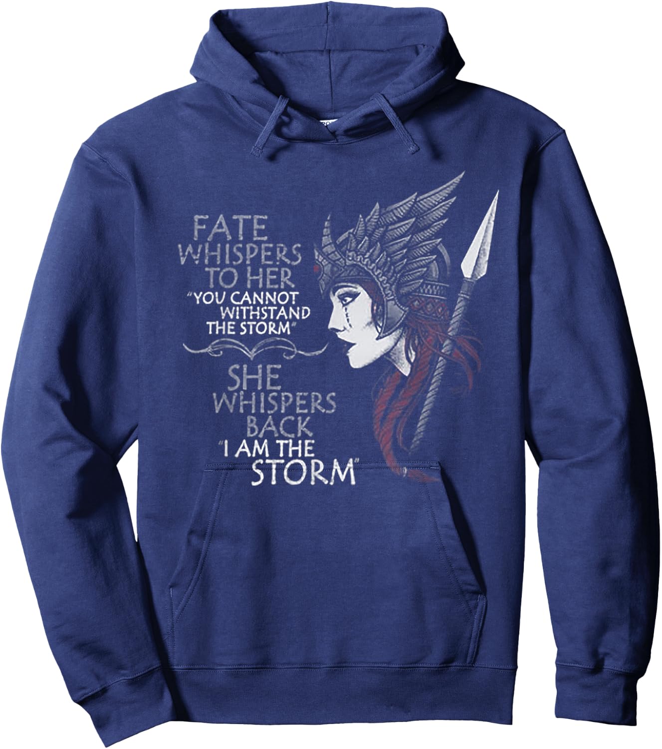 Fate Whispers To Her You Cannot Withstand The Storm Hoodie - Hoodie | Navy