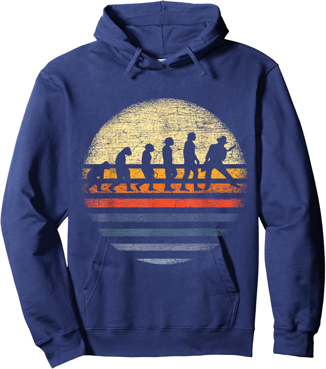 Bass-Guitarists Gifts Evolution Bass Guitar Hoodie - Hoodie | Navy