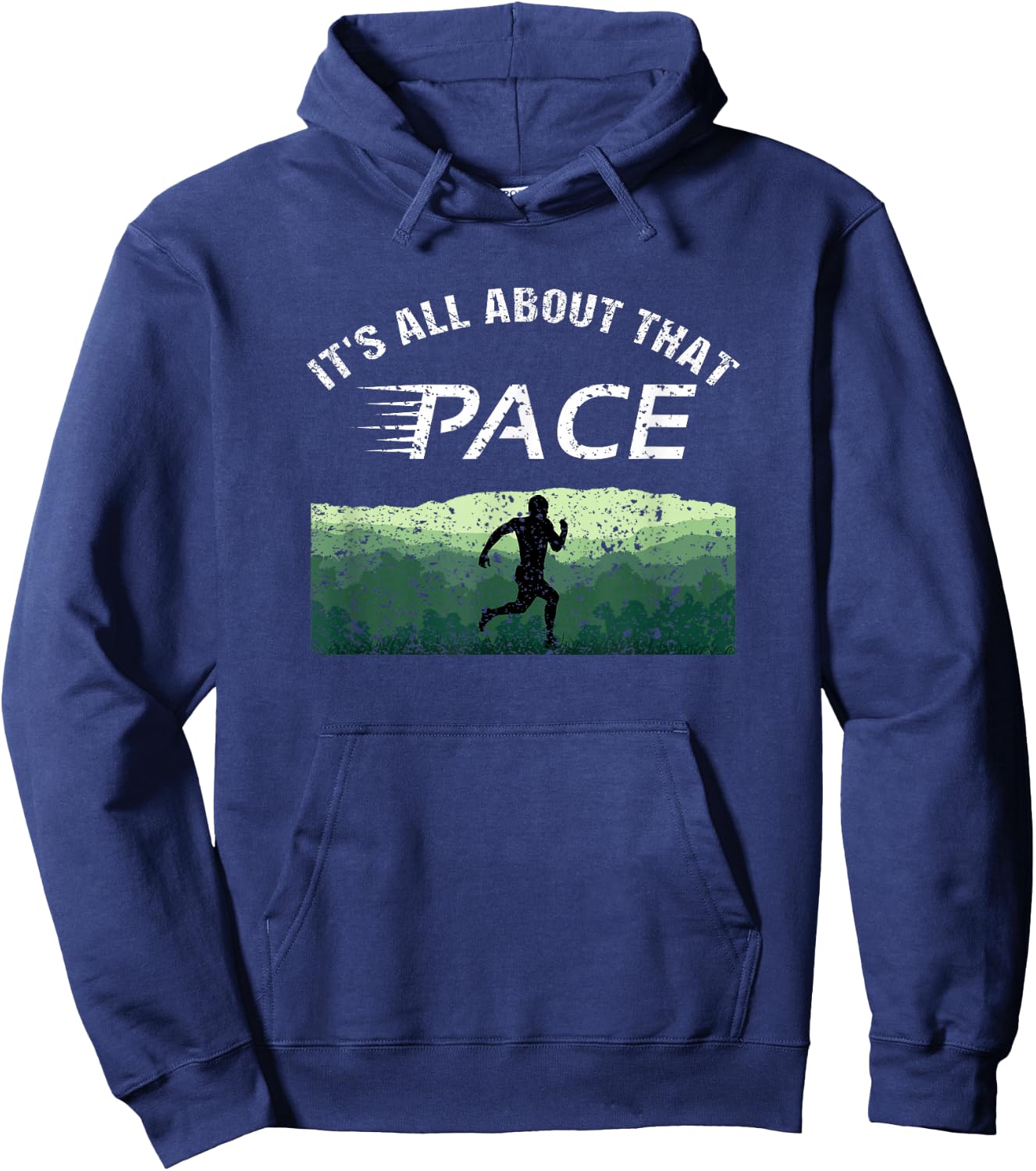 Cross Country Running for Boys, Men and Youth Hoodie - Hoodie | Navy
