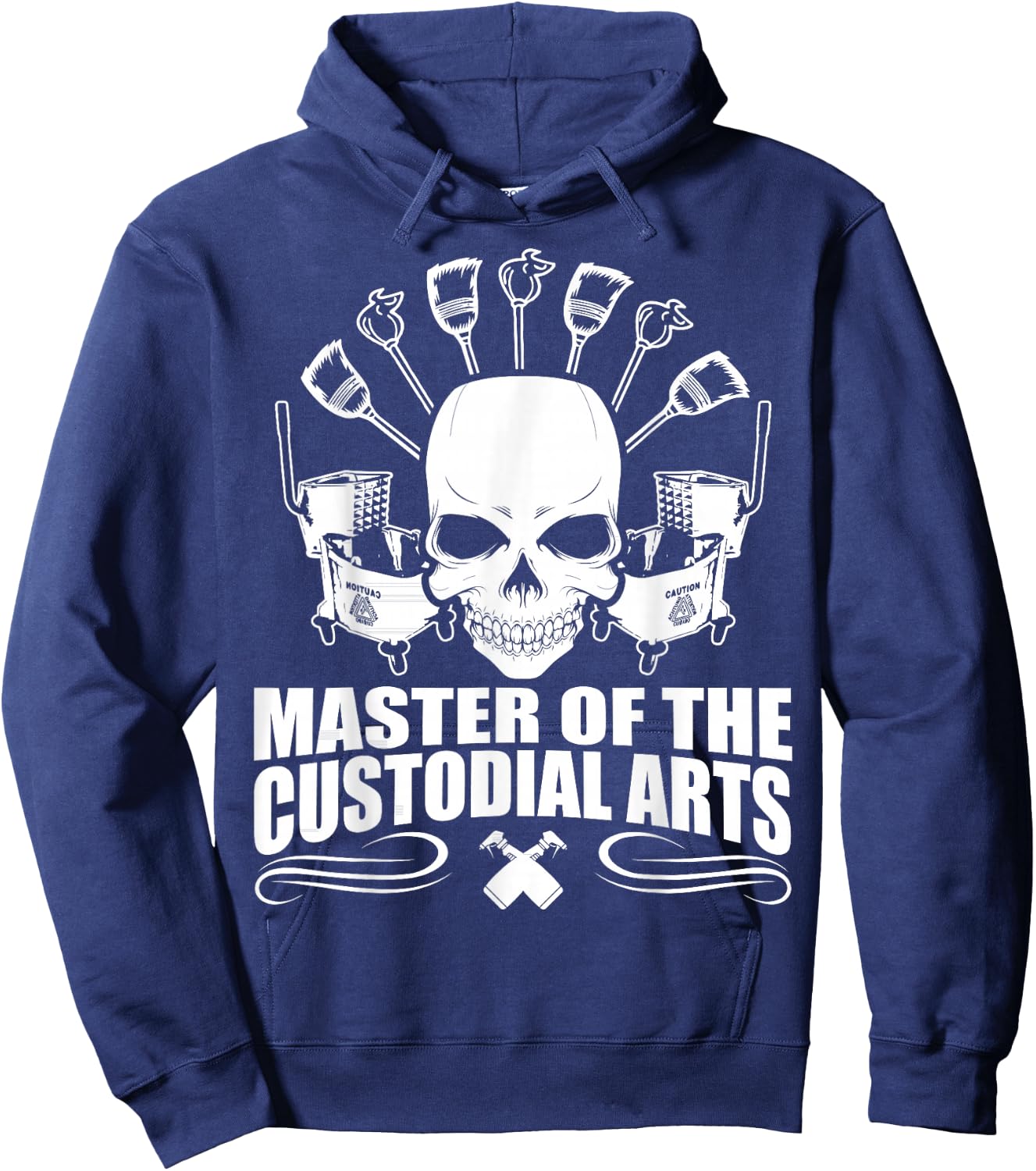 Janitors - Masters Of The Custodial Arts Hoodie - Hoodie | Navy