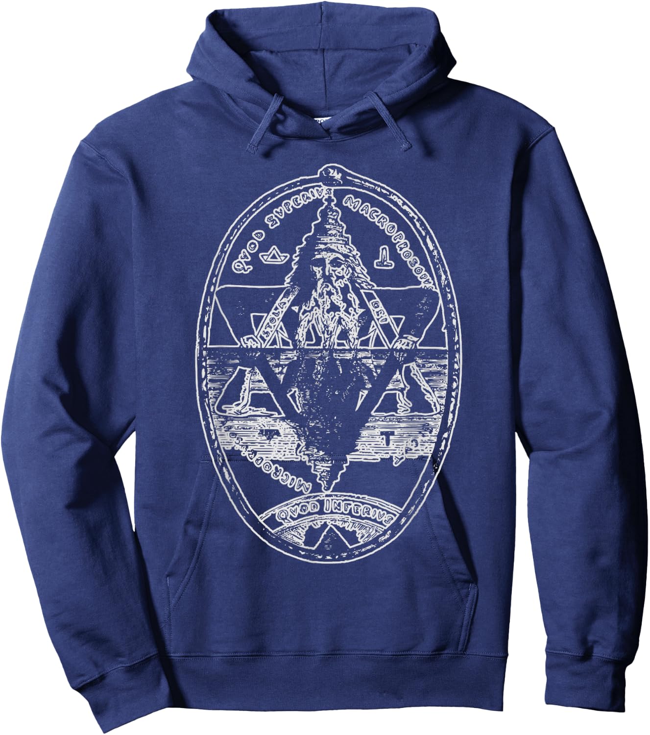 Hermes Trismegistus as Above so Below Hermetic Magic Hoodie - Hoodie | Navy