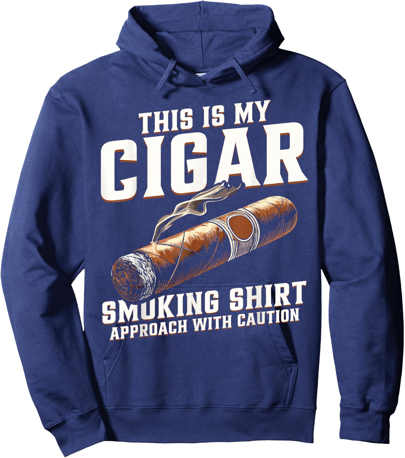 Cigars Smoking Cigar Smoke Men This Is My Cigar Smoking Hoodie - Hoodie | Navy