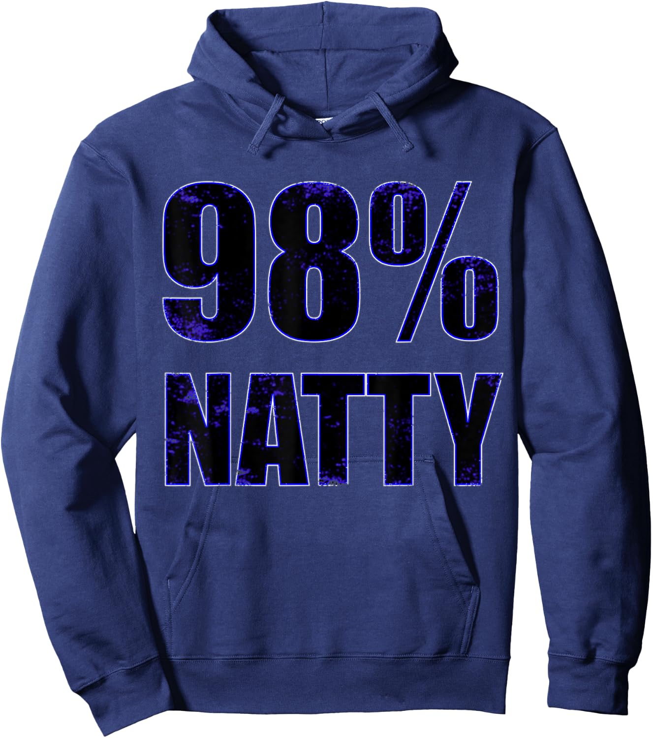 LX Juice Free Apparel Colorful BLUE Tren Anavar Testosterone Hoodie - Hoodie | Navy