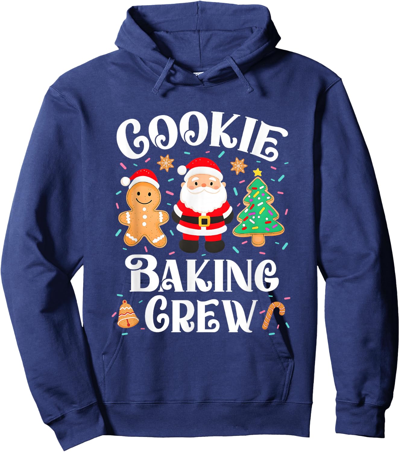 Christmas Cookie Baking Crew Cookie Crew Family Matching Hoodie - Hoodie | Navy