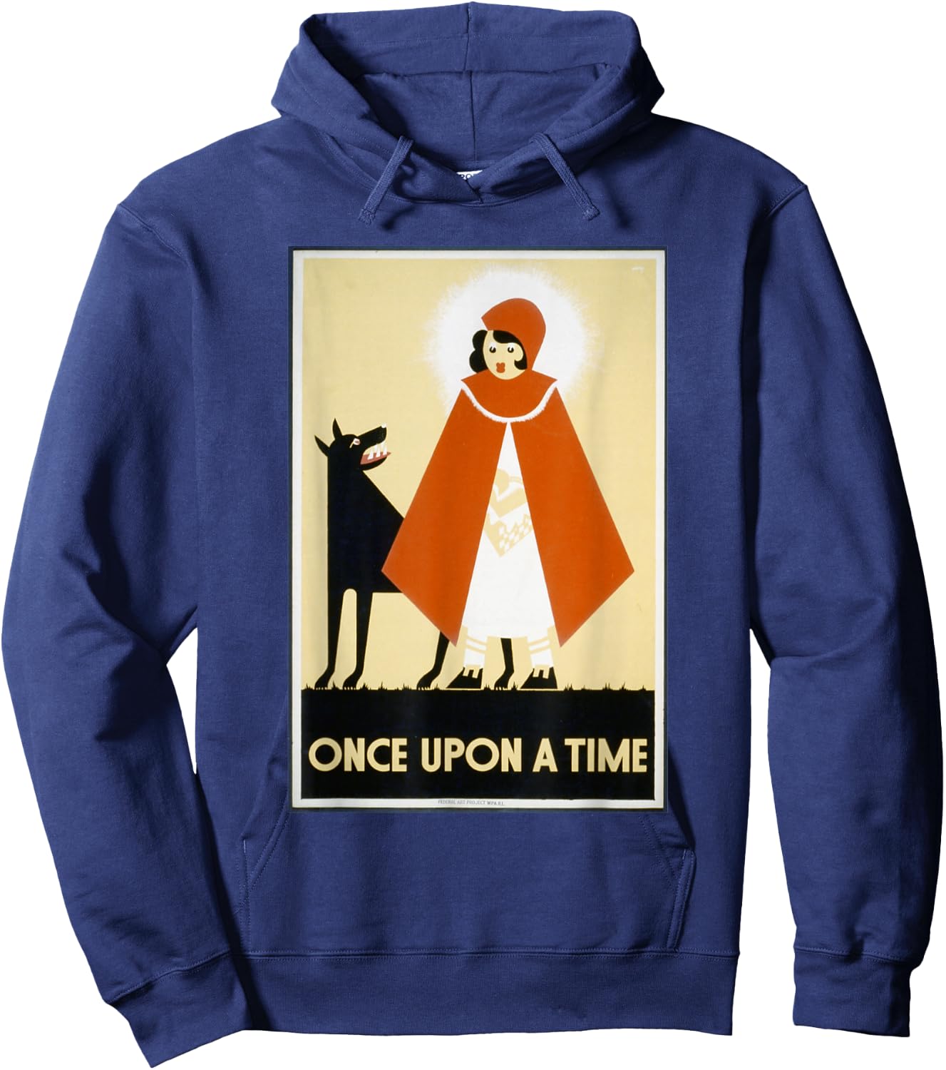 Little Red Riding Hood Hoodie - Hoodie | Navy
