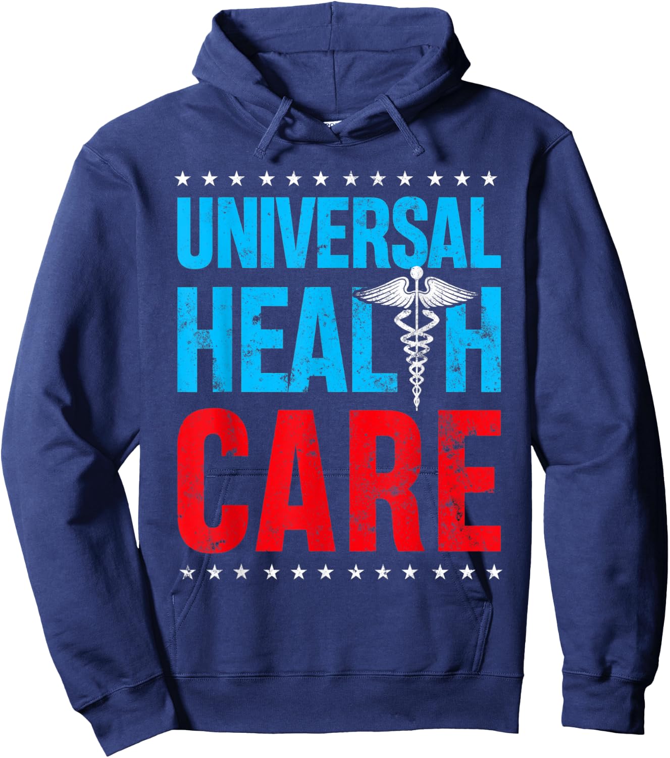 Universal US HealthCare Rights Medical Health Care USA Hoodie - Hoodie | Navy
