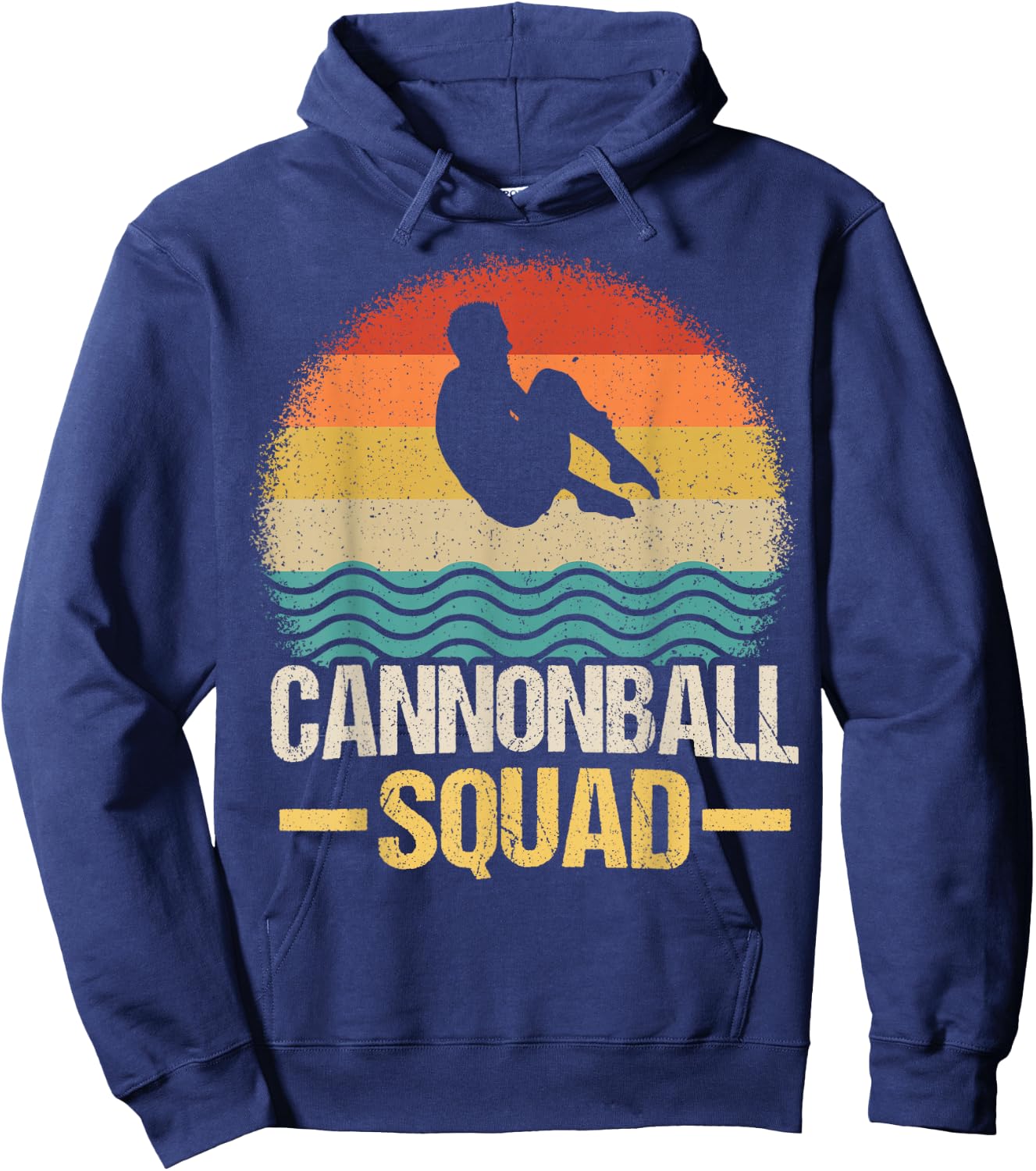 Cannonball Squad Design for a Cannonball fan Hoodie - Hoodie | Navy