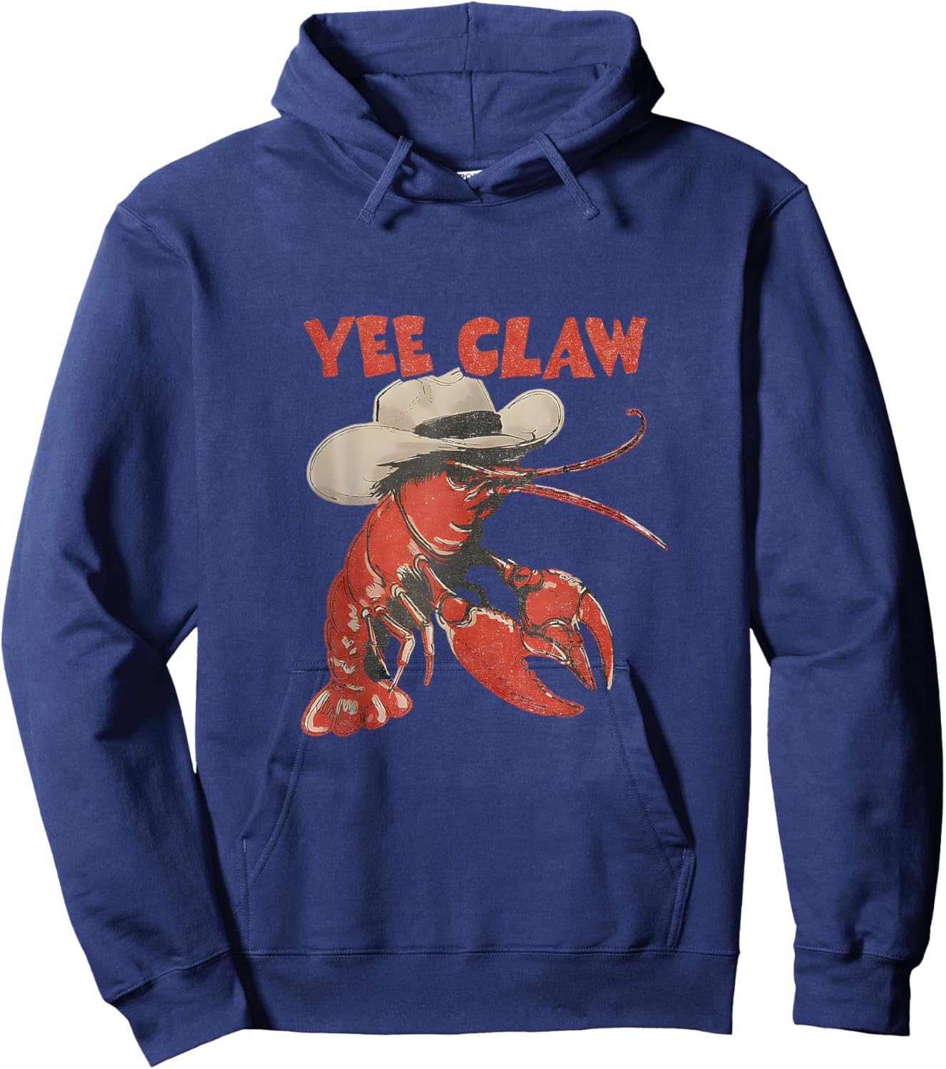 yee Claw Lobster Hoodie - Hoodie | Navy