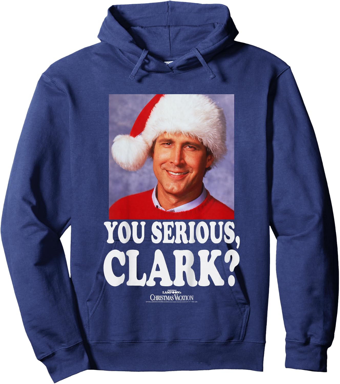 Kids National Lampoon's Christmas Vacation Clark Photo Hoodie - Hoodie | Navy