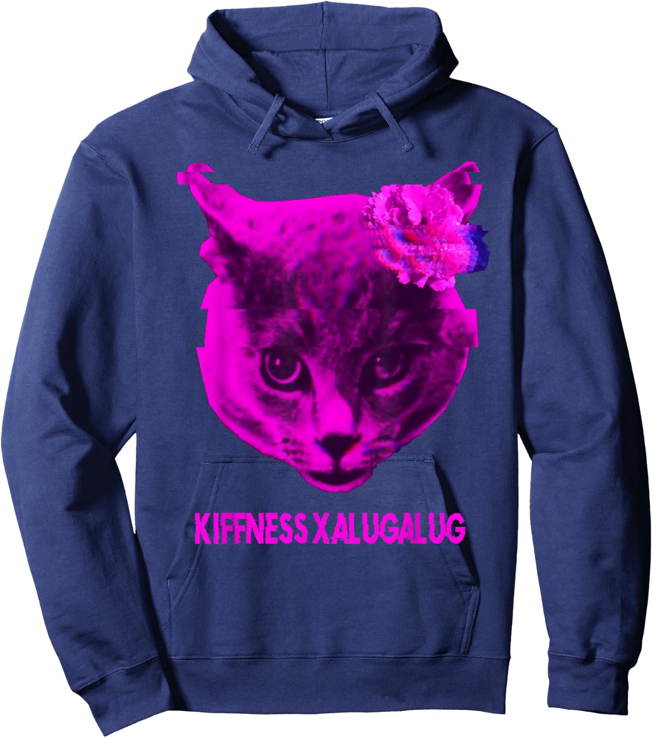 Cat Kiffness X Alugalug Women Hoodie - Hoodie | Navy